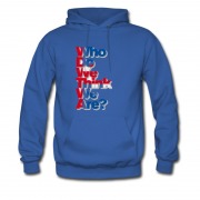 Men's WHO ARE YOU Hoodie