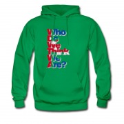 Men's WHO ARE YOU Hoodie