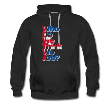 Men's WHO ARE YOU Hoodie