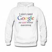 Men's WIFE AND GOOGLE Hoodie