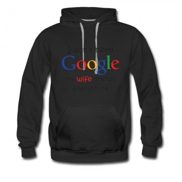 Men's WIFE AND GOOGLE Hoodie