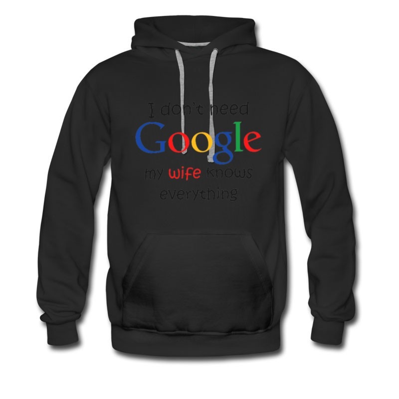 Men's WIFE AND GOOGLE Hoodie