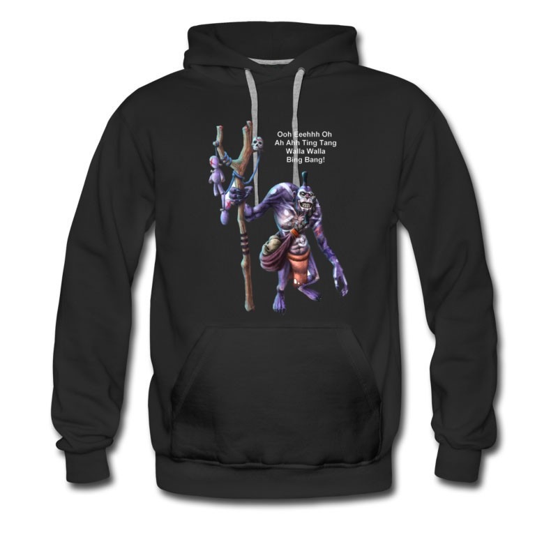 Men's witch doctor spell Hoodie