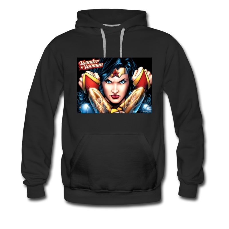 Men's Wonder Woman In Action Hoodie