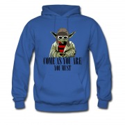 Men's yoda come as you are you must Hoodie