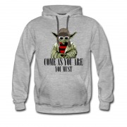 Men's yoda come as you are you must Hoodie