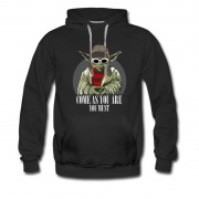 Men's yoda rock band nirvana come as you are Hoodie
