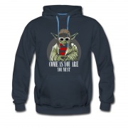 Men's yoda rock band nirvana come as you are Hoodie