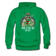 Men's yoda rock band nirvana come as you are Hoodie
