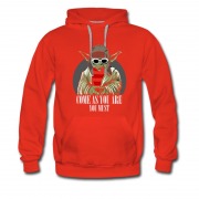Men's yoda rock band nirvana come as you are Hoodie