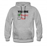 Men's You Are Naughty Option Hoodie