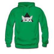 Men's You Asleep Yet Cat Hoodie