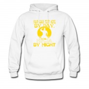 Men's Your Ninja By Night Text Here Hoodie