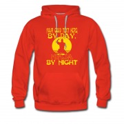 Men's Your Ninja By Night Text Here Hoodie
