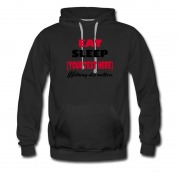 Men's Your Own Text Here Available Hoodie