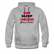 Men's Your Own Text Here Available Hoodie