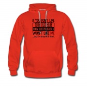 Men's Your Text Your Own Design Style Hoodie