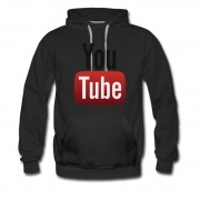 Men's Youtube Logo Cover Hot Awesome Hoodie