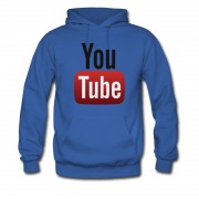 Men's Youtube Logo Cover Hot Awesome Hoodie