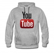 Men's Youtube Logo Cover Hot Awesome Hoodie