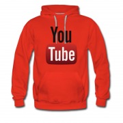 Men's Youtube Logo Cover Hot Awesome Hoodie